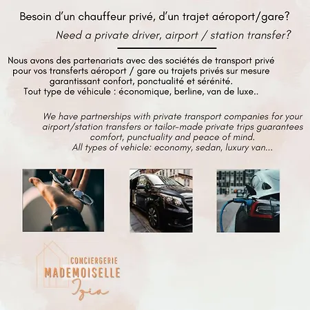 Appartement Le Fleury Moderne 2 Chambres, à Côté Du Salon Du Bourget