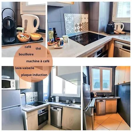 Le Fleury Moderne 2 Chambres, à Côté Du Salon Du Bourget Le Blanc-Mesnil