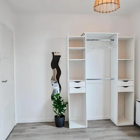 Le Fleury Moderne 2 Chambres, à Côté Du Salon Du Bourget Appartement Le Blanc-Mesnil