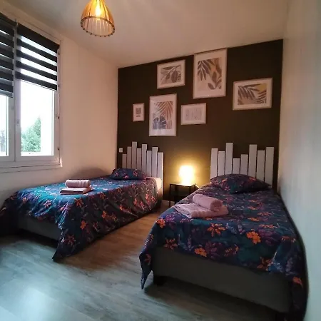 Appartement Le Fleury Moderne 2 Chambres, à Côté Du Salon Du Bourget *